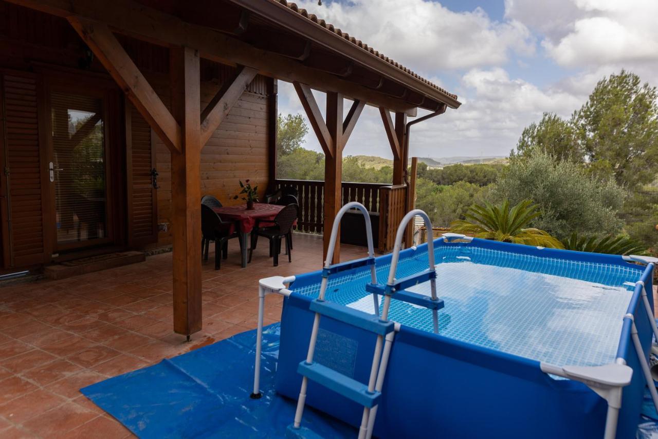 Willa Casa De Madera En Calafell Zewnętrze zdjęcie